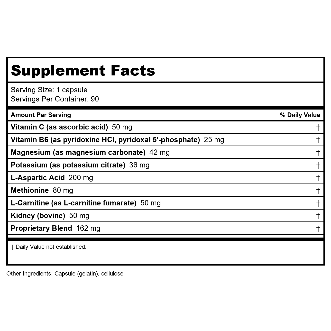 Apex Energetics Rena-Zyme 90 Gélules - Z31