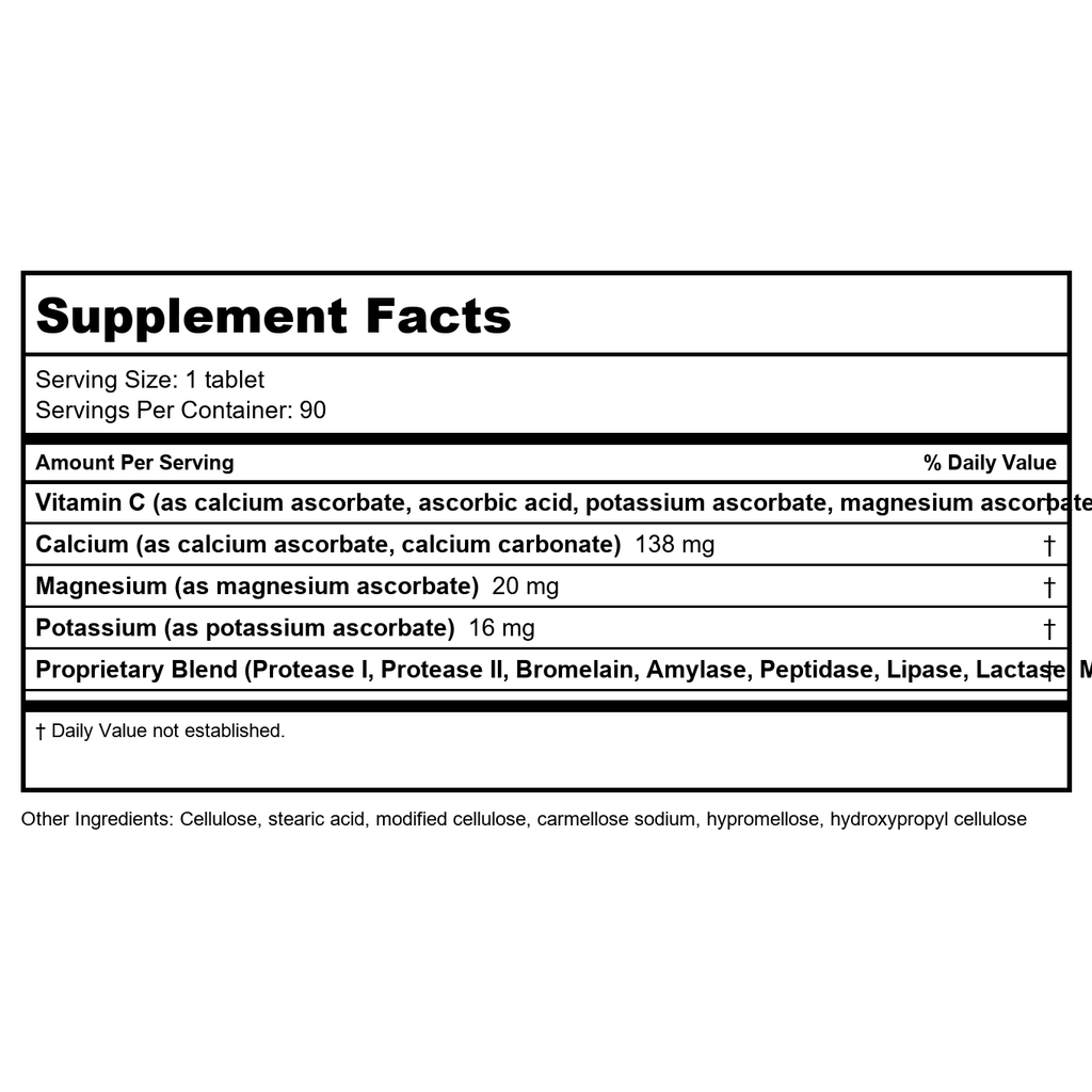 Apex Energetics C-Zyme 1000 90 Tablets - Z04