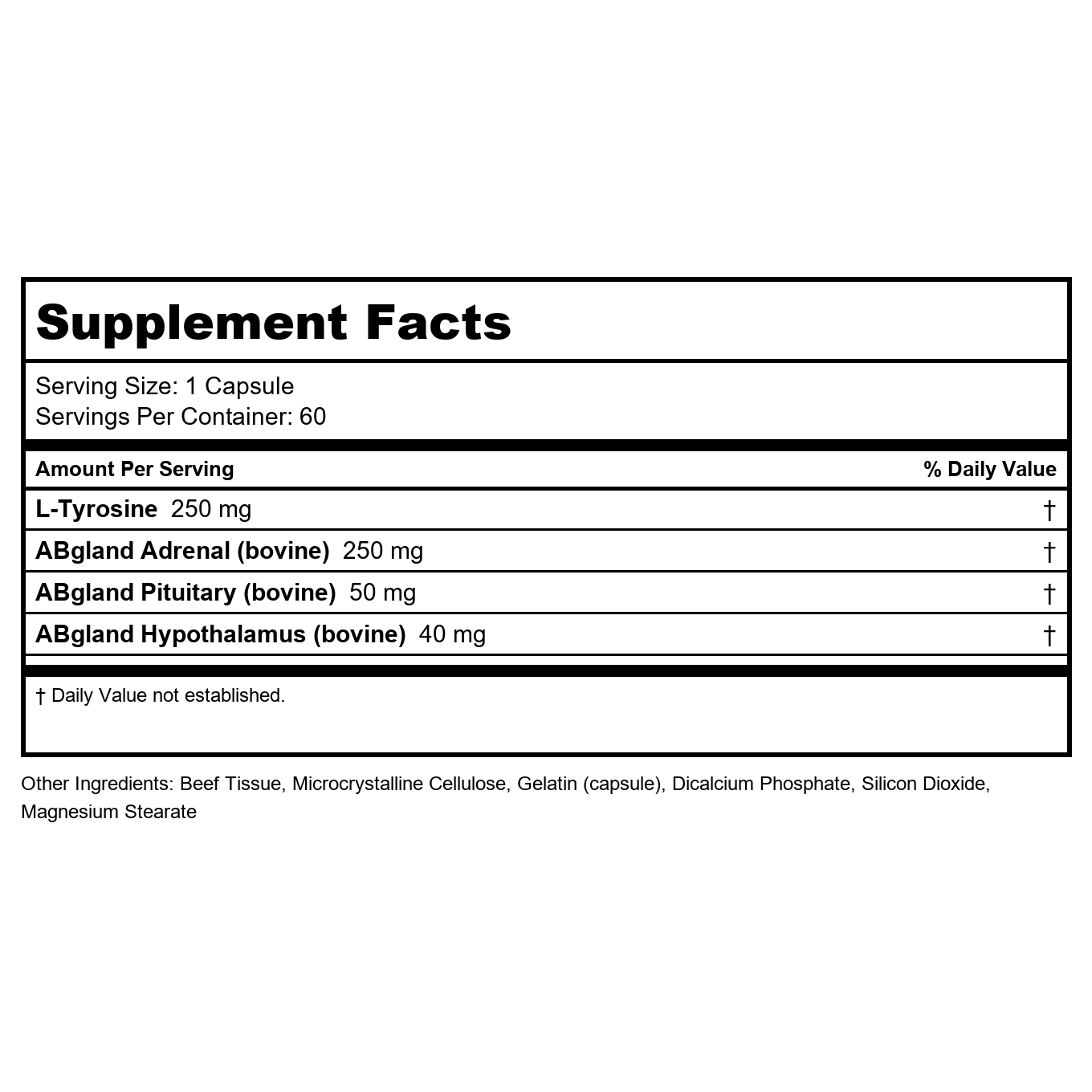 Recherche cardiovasculaire Méganephrine 60 gélules - Lot de 3