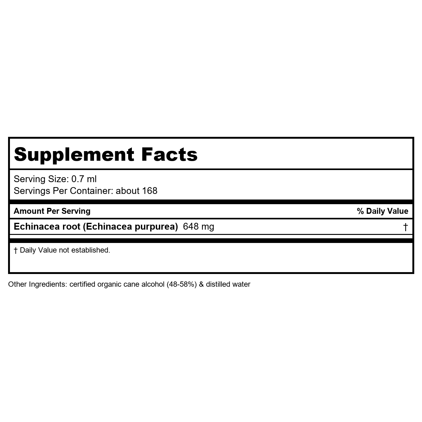 Herb Pharm Échinacée Dorée 4oz