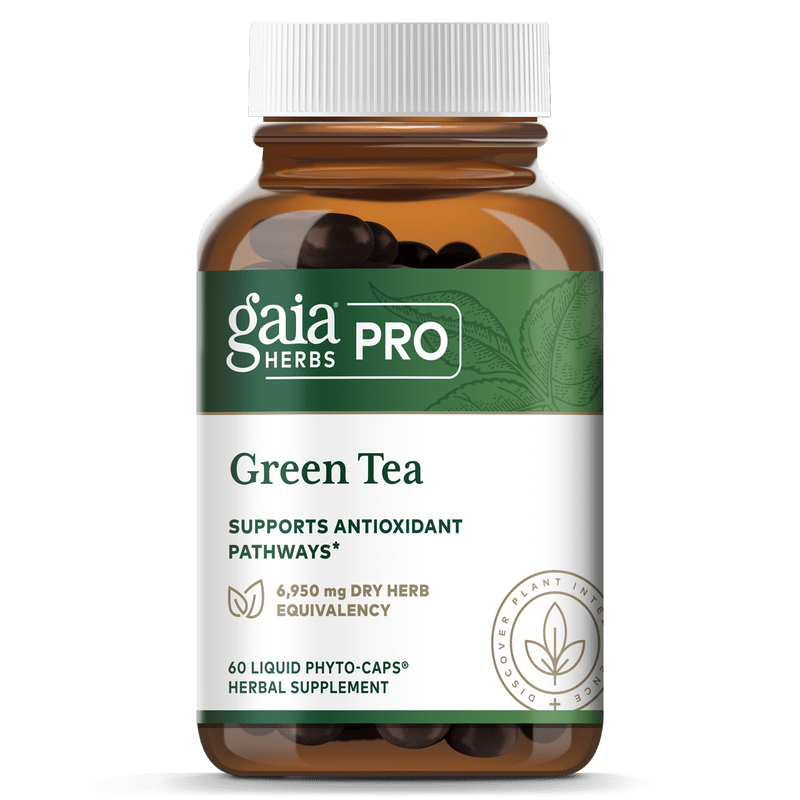 Gaia Herbs Thé vert 60 gélules végétales