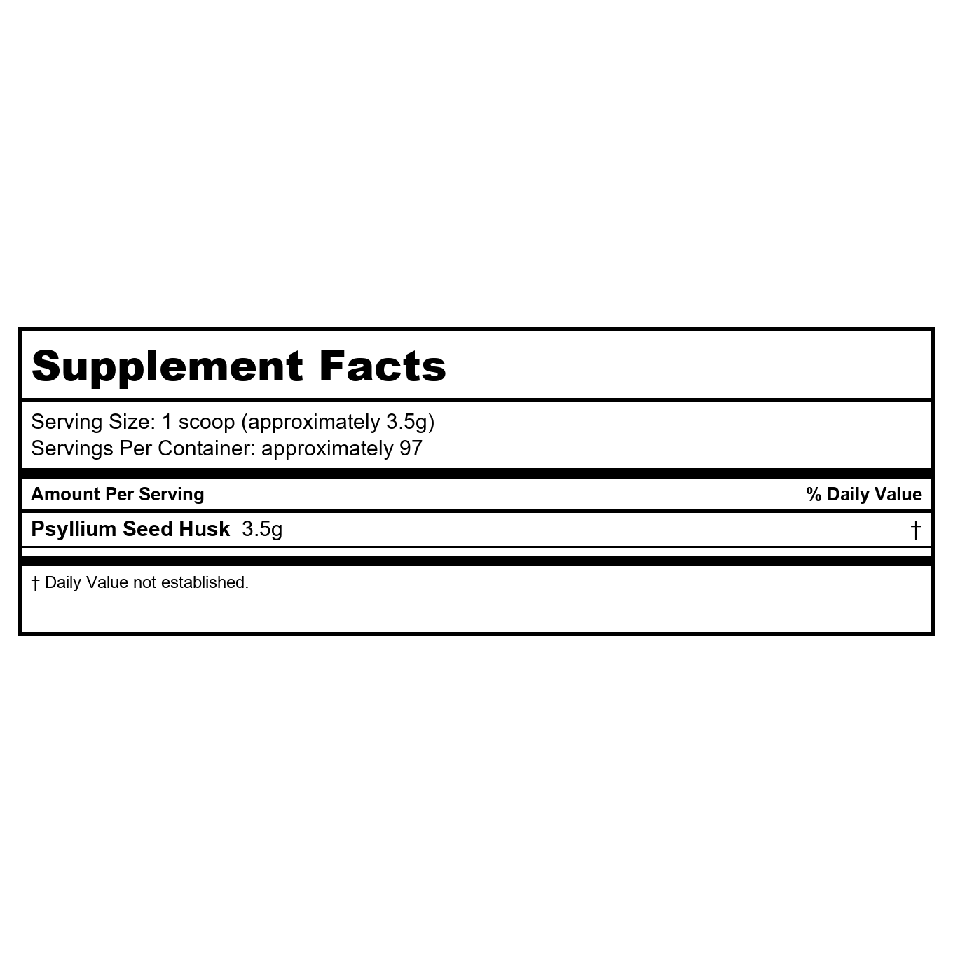 Now Foods Cosses de Psyllium Entier 340g - 5980 - Lot de 4
