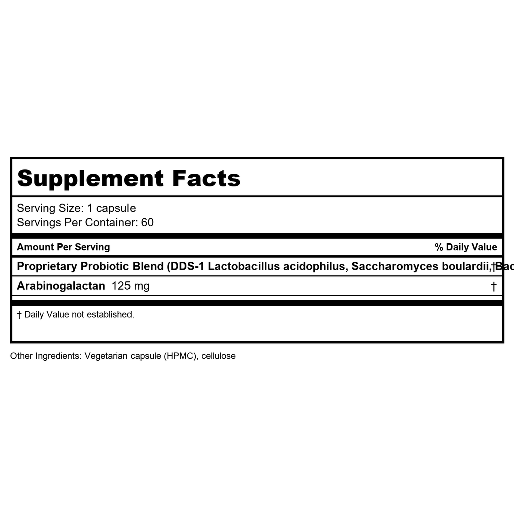 Apex Energetic Strengtia Probiotic 60 Capsules - K61