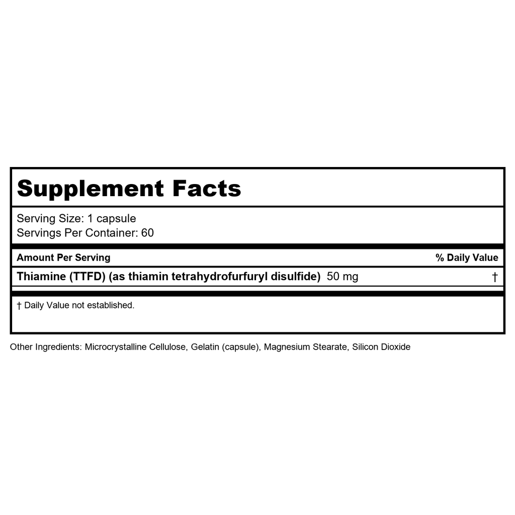 Ecological Formulas Complexe Co-Enzyme B 100 Gélules