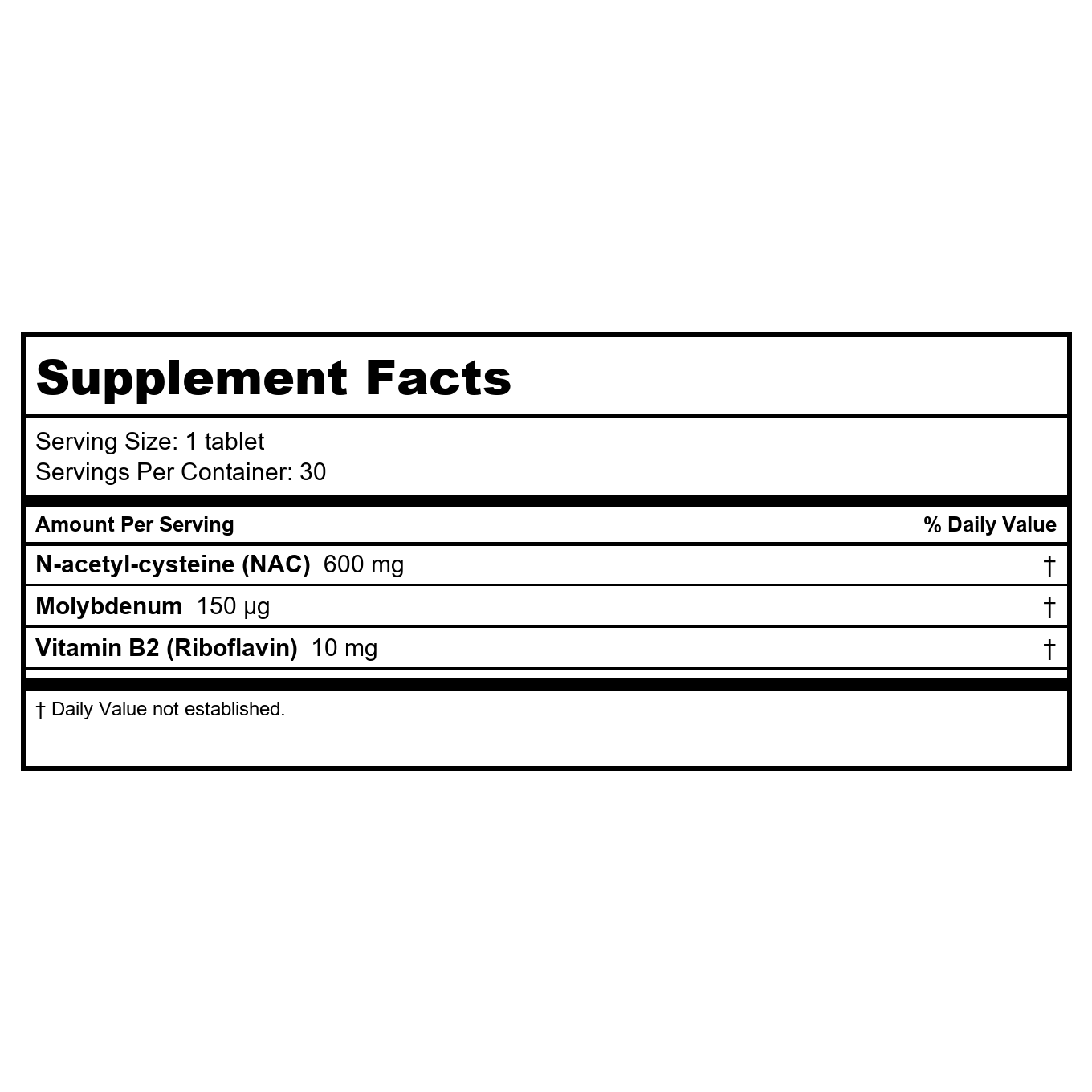 Kal NAC+ 600 mg 30 comprimés