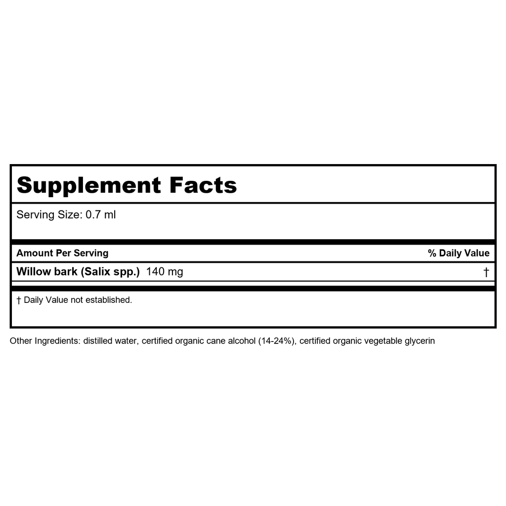 Herb Pharm Écorce de Saule 4 oz