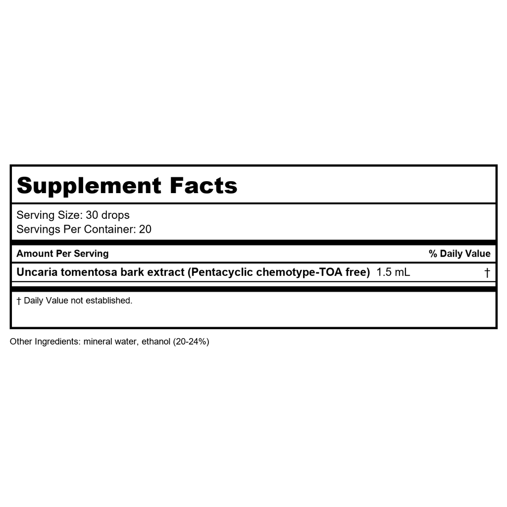 Teinture de Samento NutraMedix 30 ml
