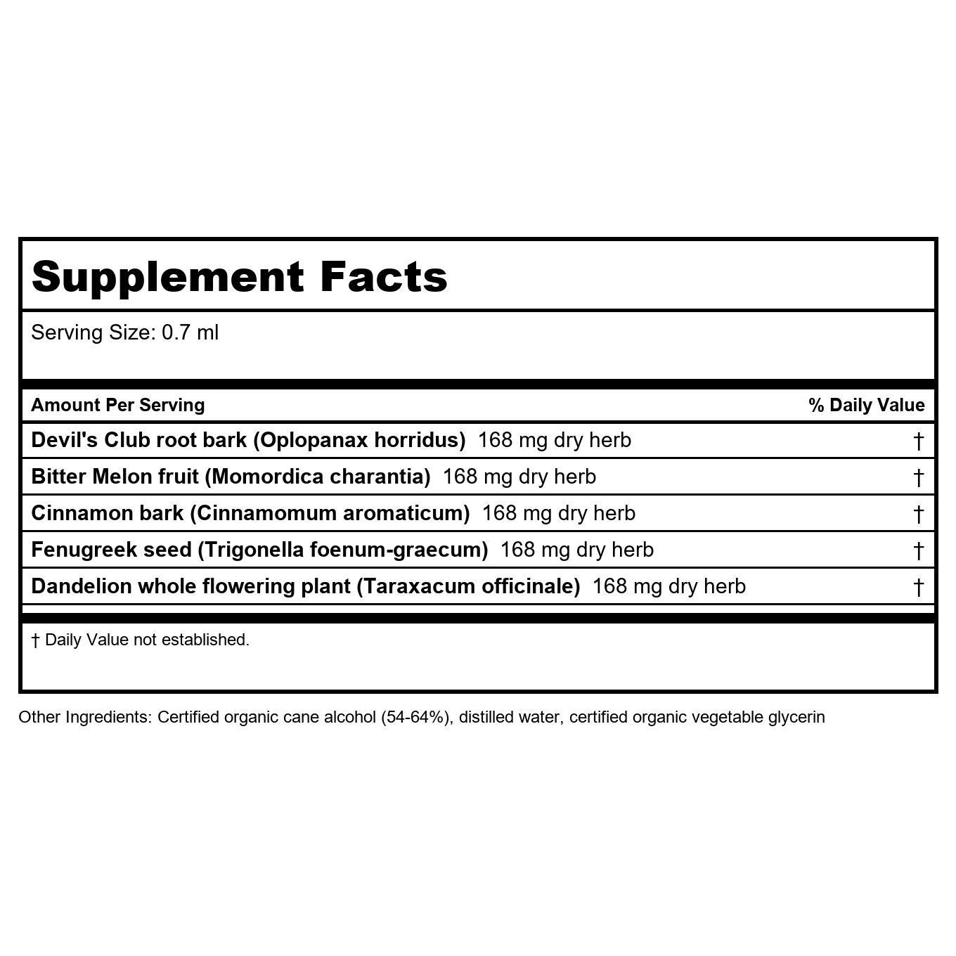 Herb Pharm Glycemic Assist 30 ml