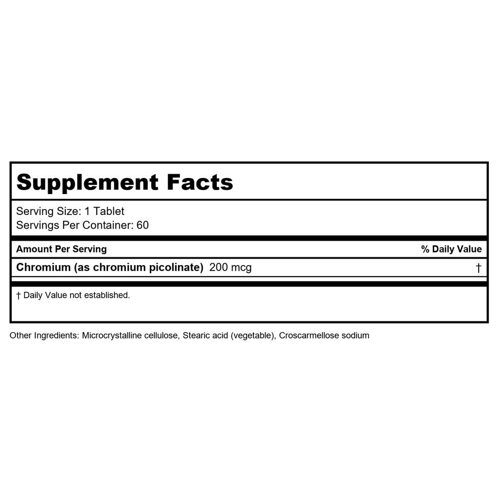 Metagenics Picolinate de Chrome 60 gélules - Lot de 3
