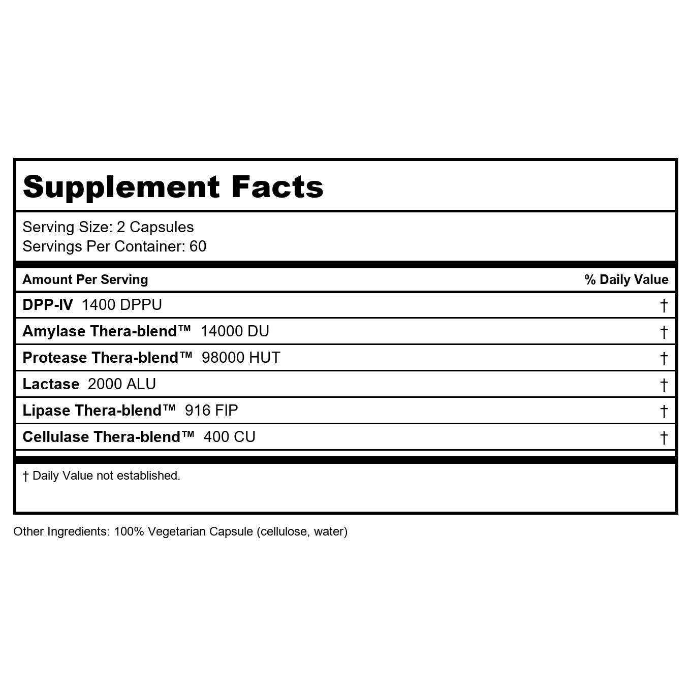 Enzymedica Digest Spectrum 120 gélules