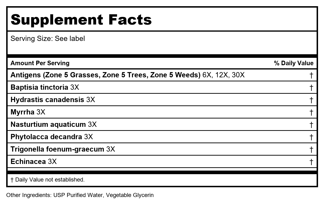Progena Allergena Zone 5 Enfants 30ml