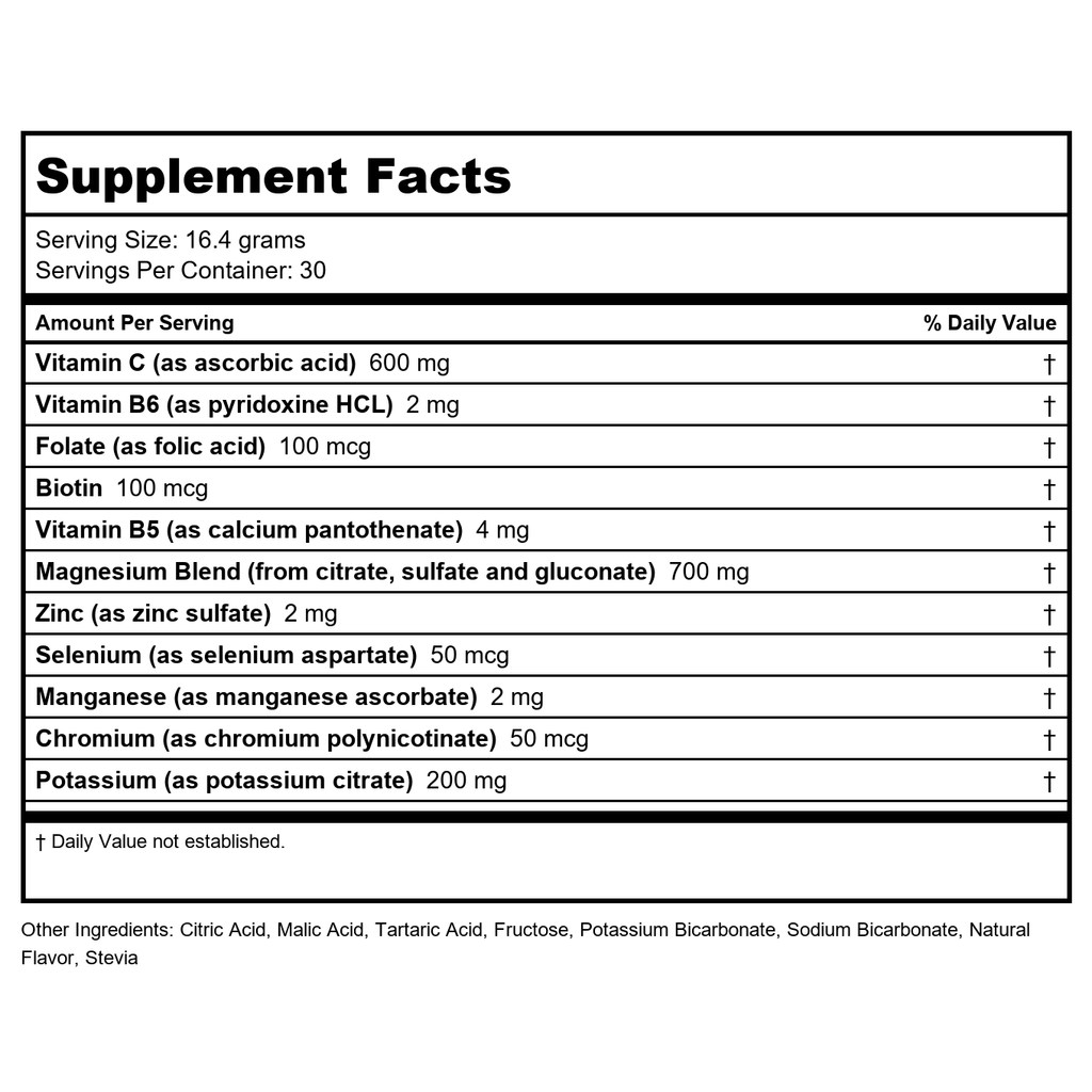 Natural Balance Magnésium Fizz Cerise 17,4 oz