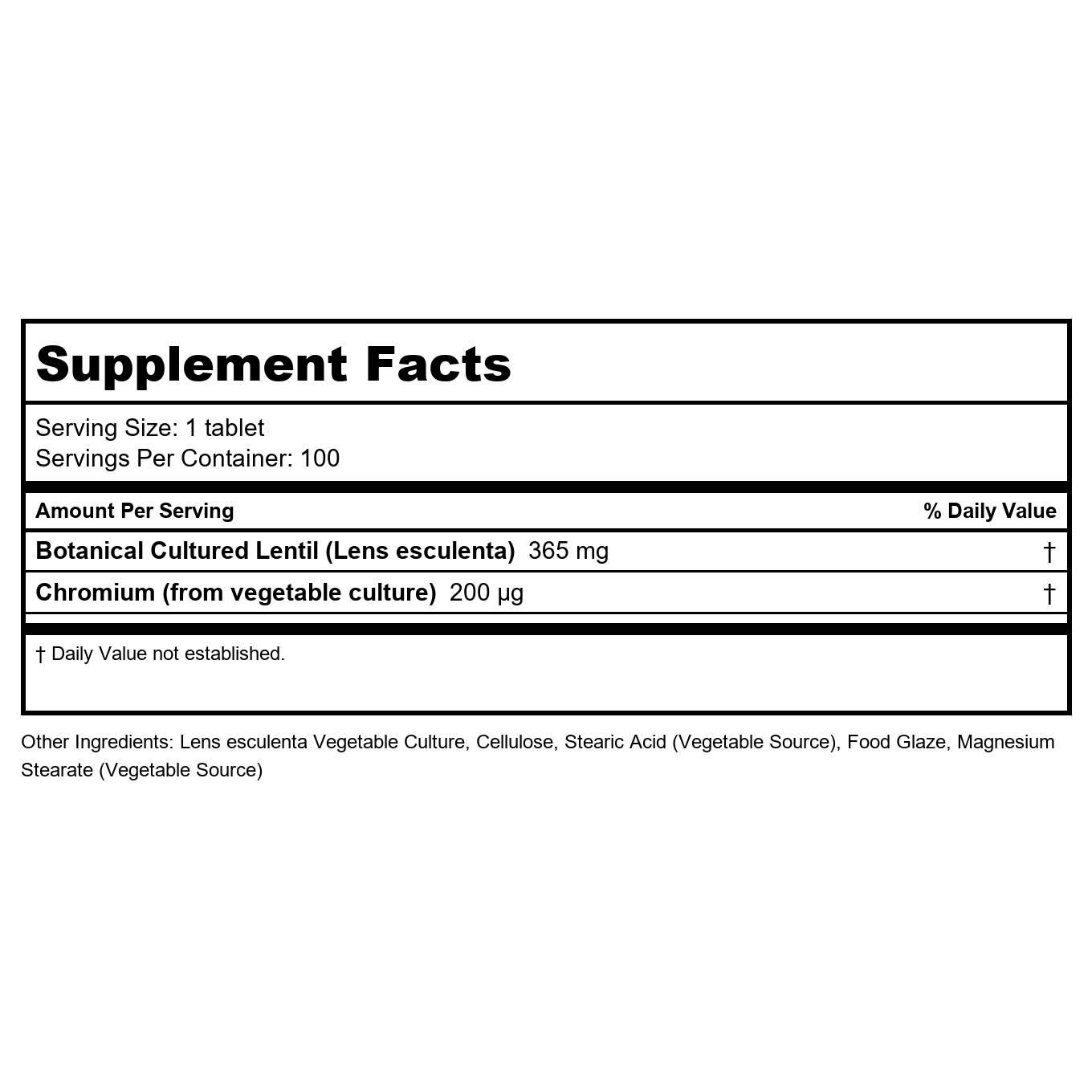 Biotics Research CR-Zyme 100 comprimés