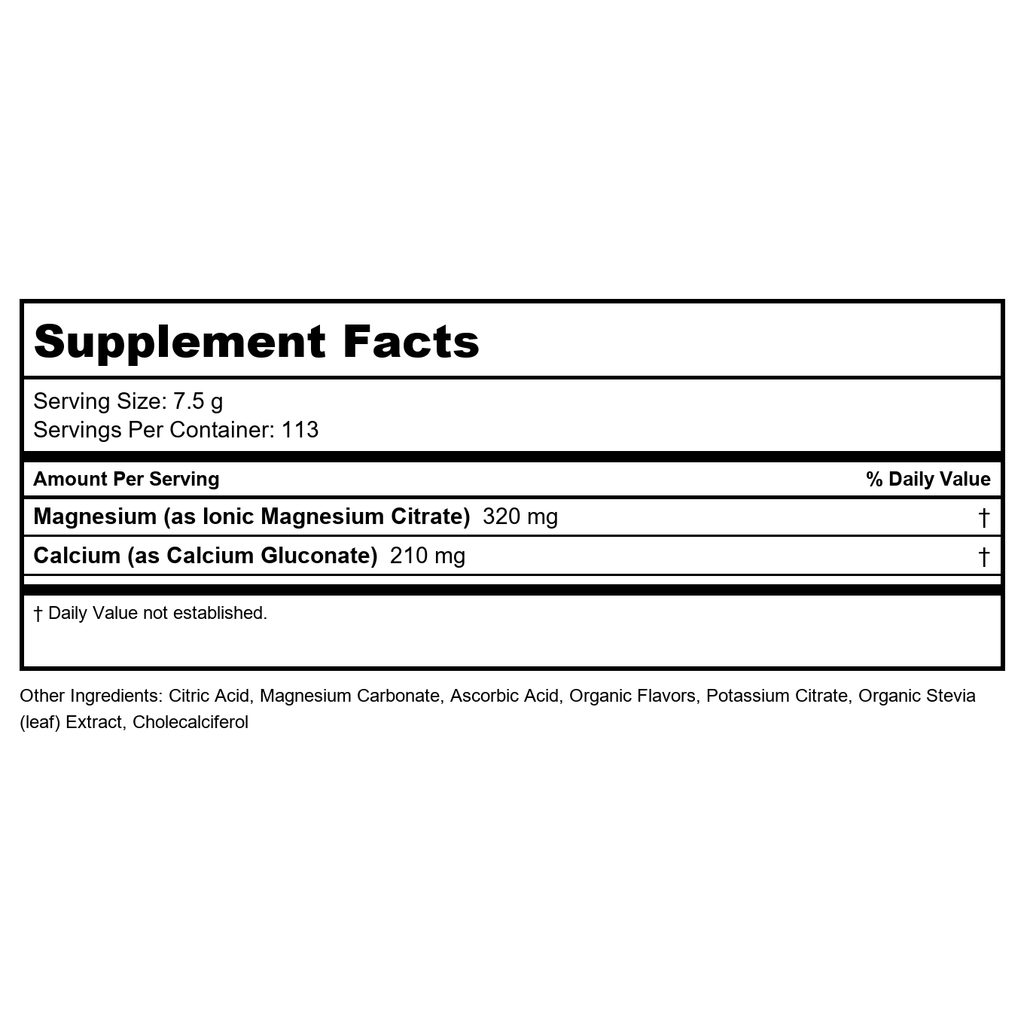 Natural Vitality Calm Plus Calcium Framboise Citron 454g - Lot de 2