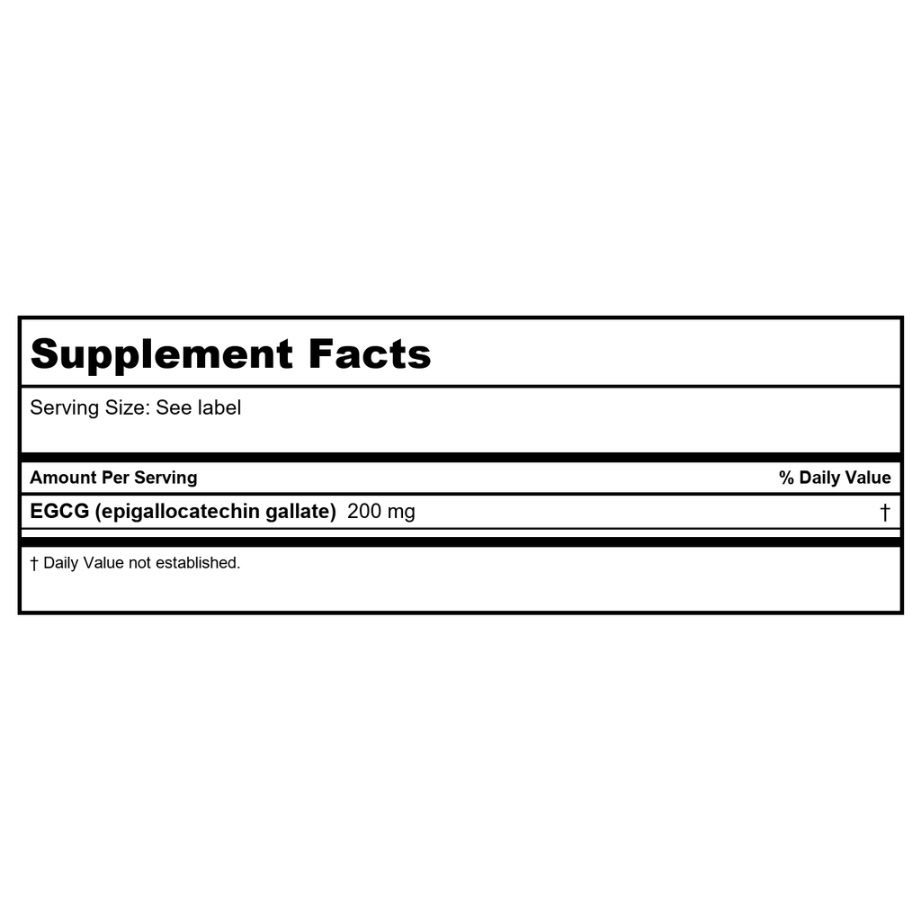 Biotics Research EGCG-200mg 60 Capsules