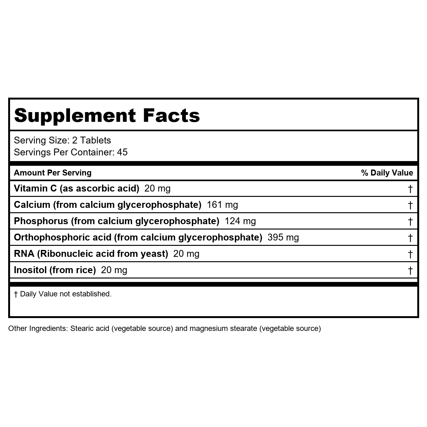 Biotics Research Super Phosphozyme 90 Comprimés