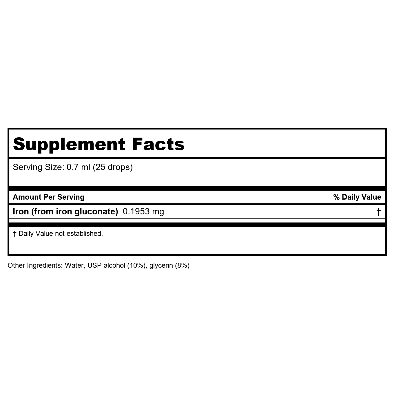 Professional Formulas FE-Fer 2oz