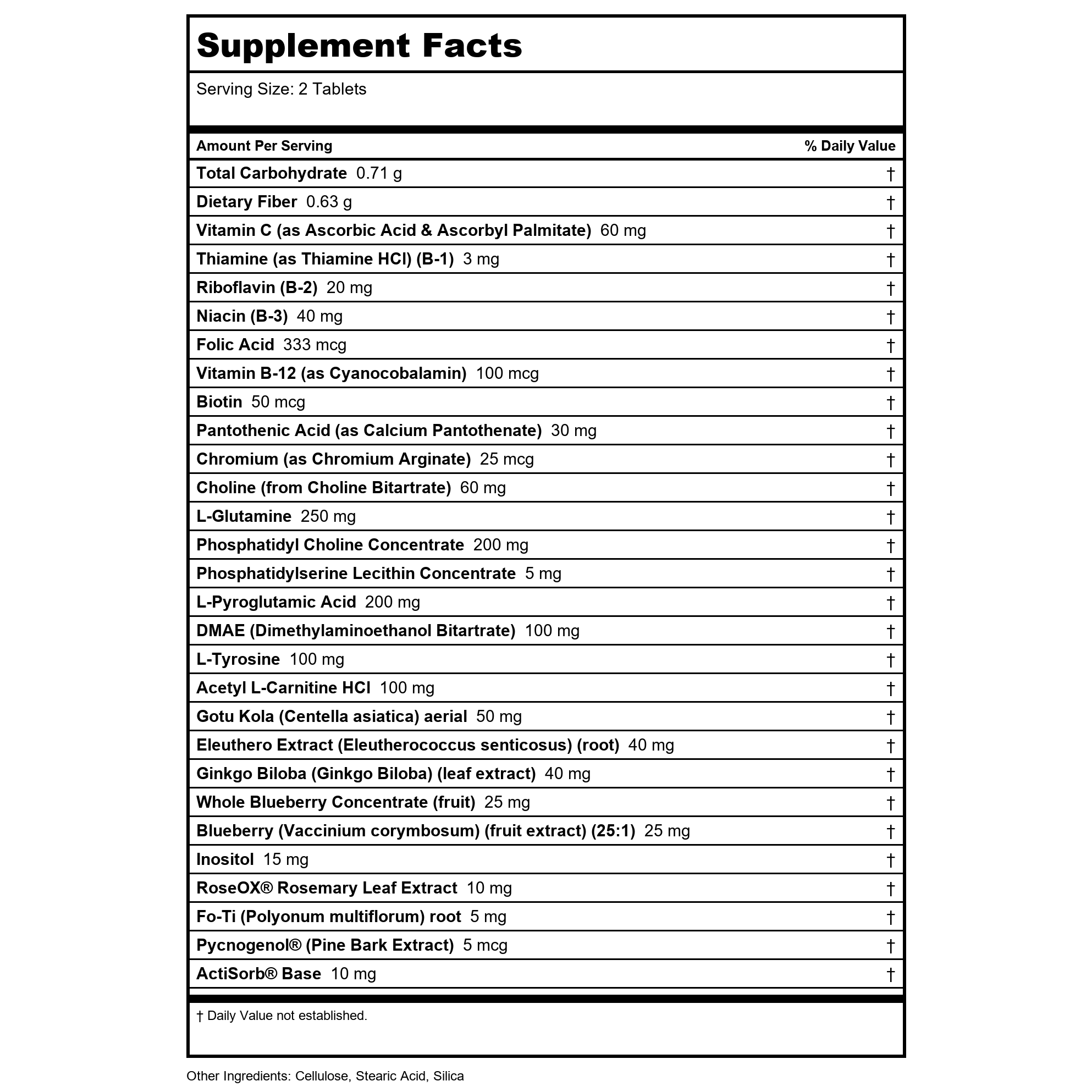Kal Deep Thought 60 Tablets