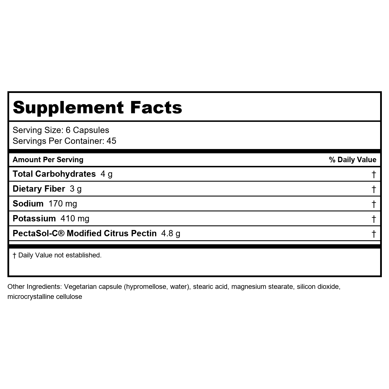 EcoNugenics PectaSol Pectine de Citron Modifiée 150 Grammes - EQ0052