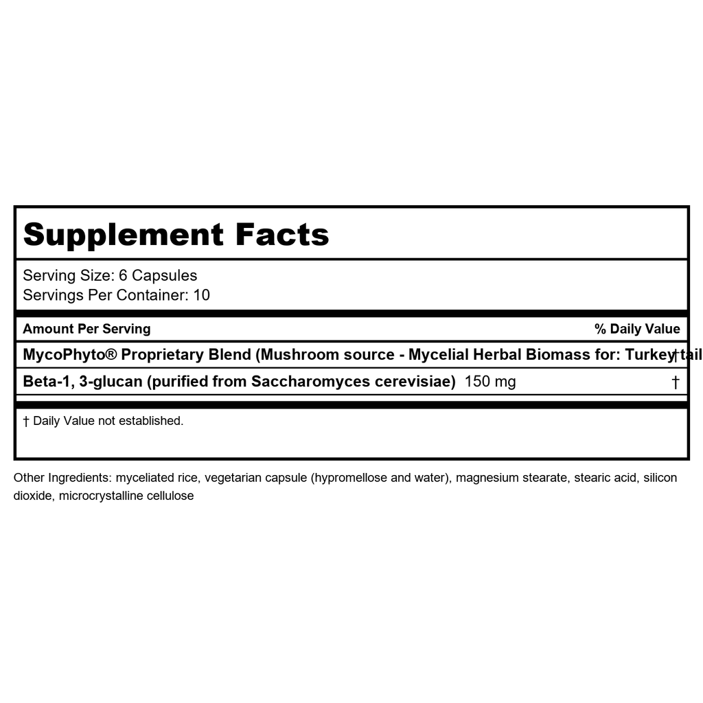 EcoNugenics MycoPhyto Complexe 60 Gélules végétales - EQ0019