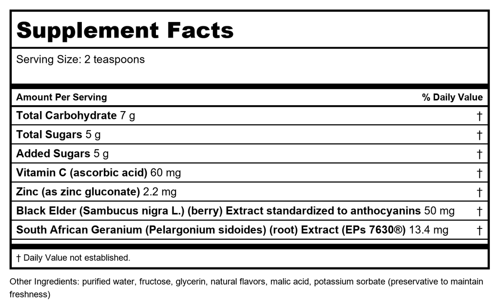Nature's Way - Sirop Sambucus Soulagement Enfants - 4 fl. oz.