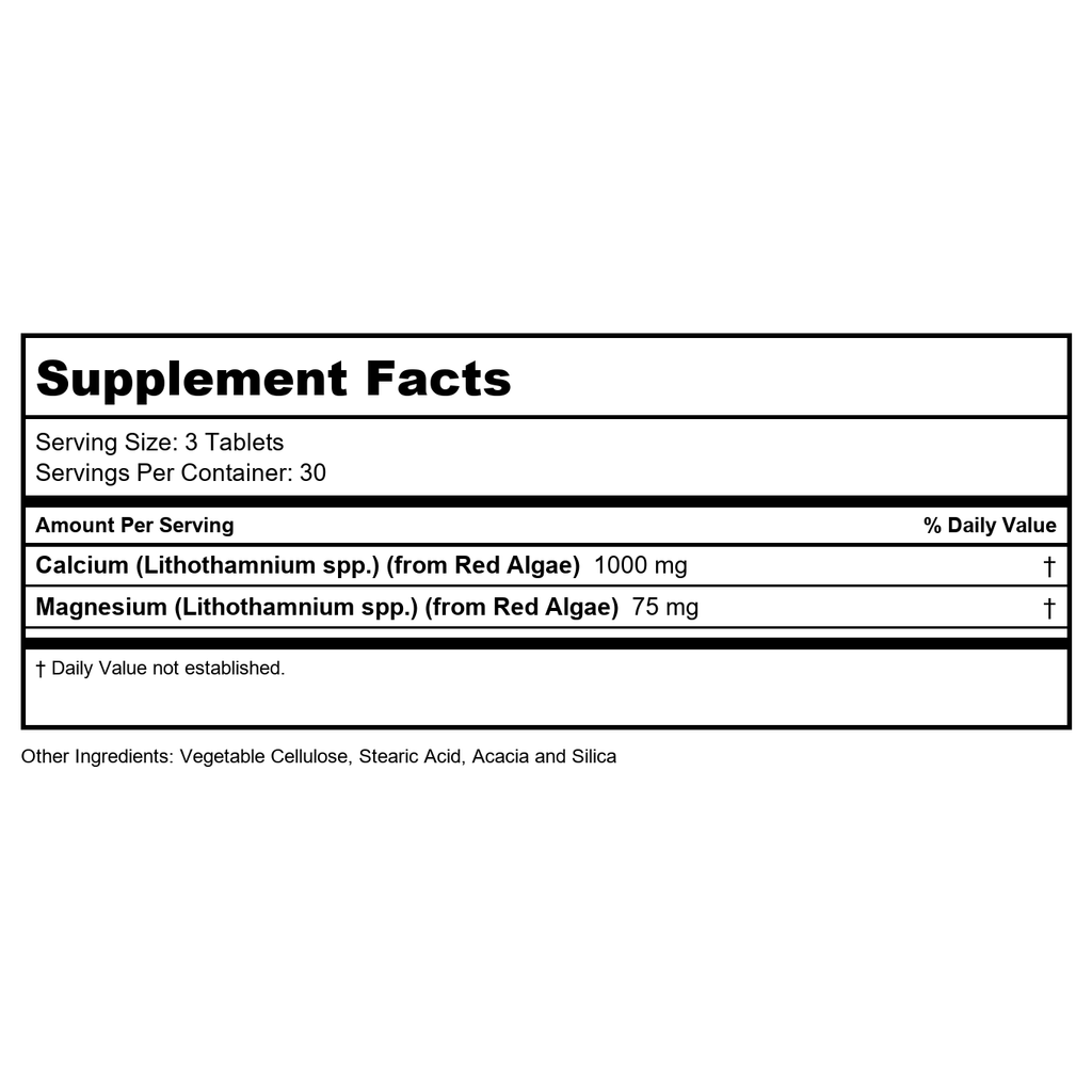 VegLife - Red Marine Calcium - 90 Tablets