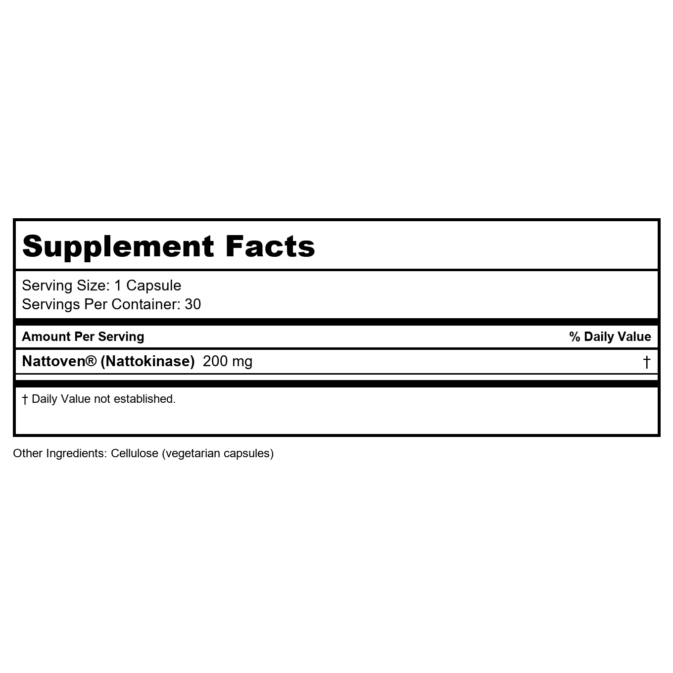 Arthur Andrew Nattovena Nattokinase pure 90 capsules