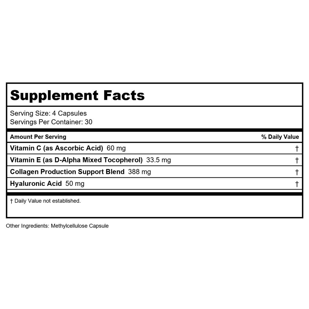 Codeage - Collagène Marin Biotine Types I et III Pêche Sauvage - 120 Gélules