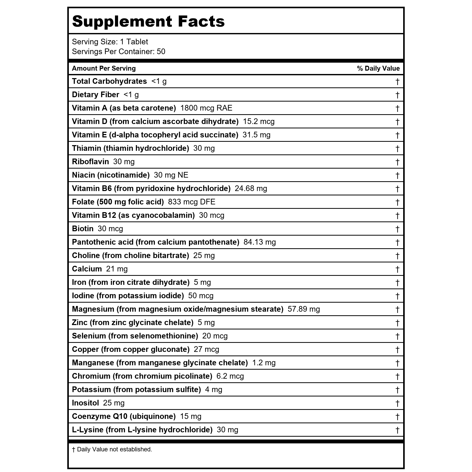 Swisse - Multivitamine Ultivite Homme - 50 comprimés