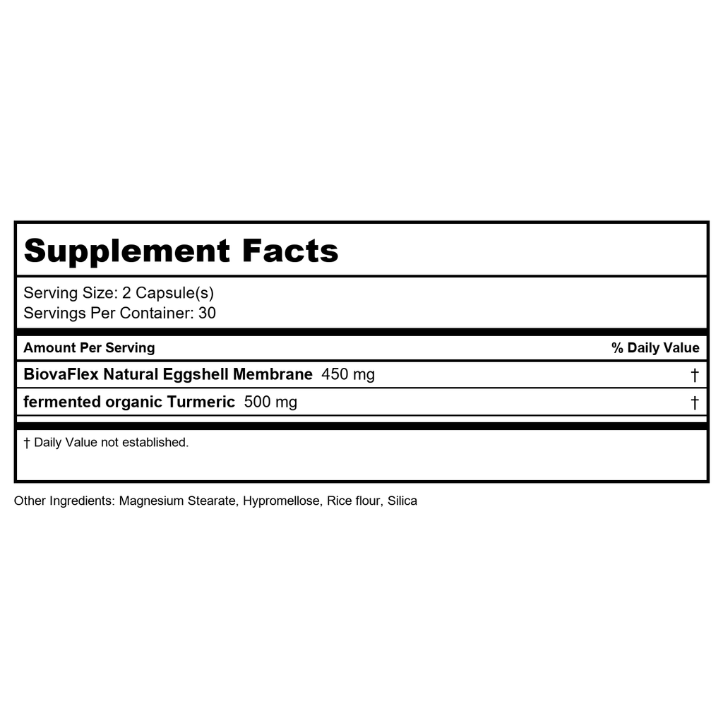 Genuine Health - Fast Joint+ Care avec Curcuma Fermenté - 60 Capsules Végétariennes