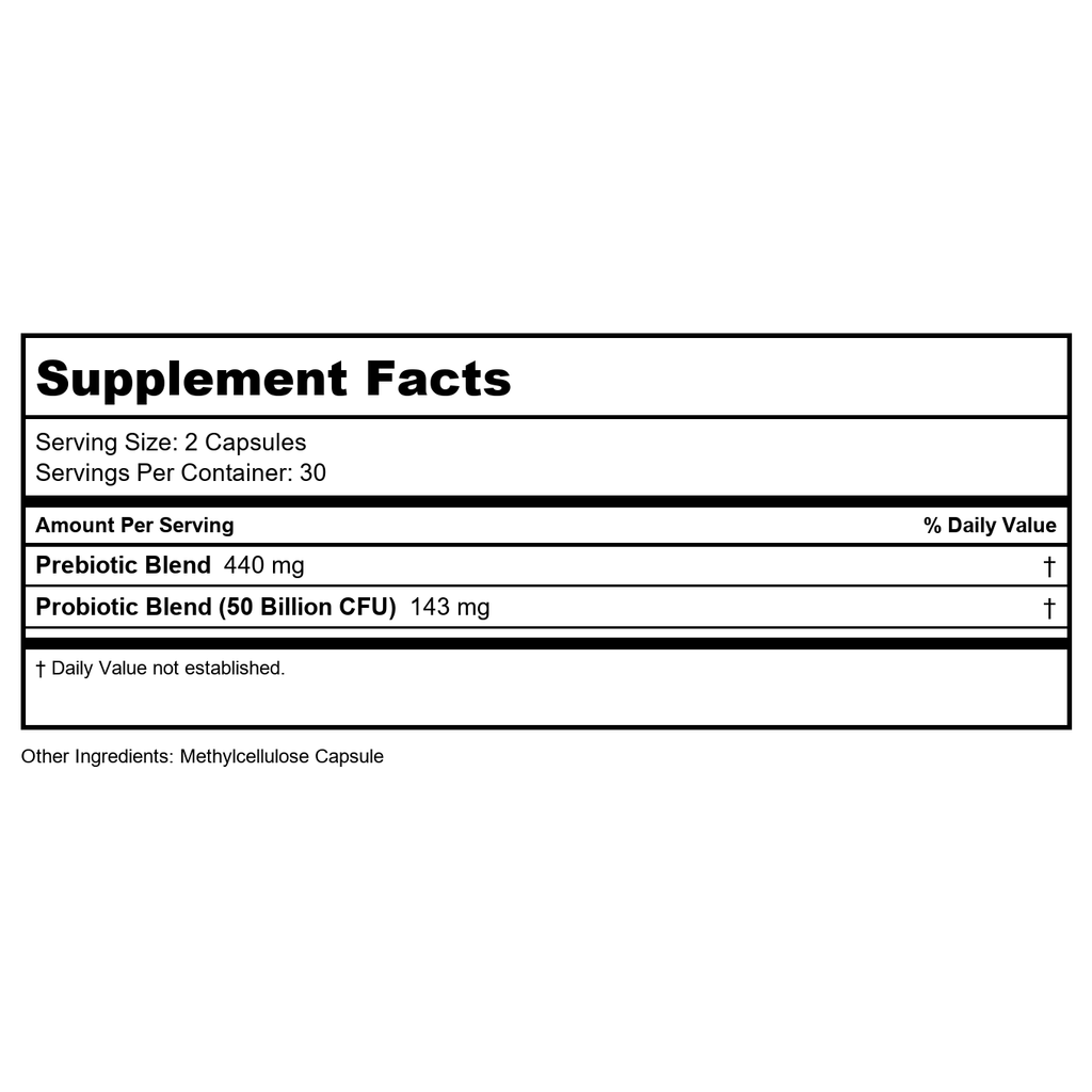 Codeage - Amen SBO Probiotique avec Prébiotiques - 60 Gélule(s) Végétale(s)