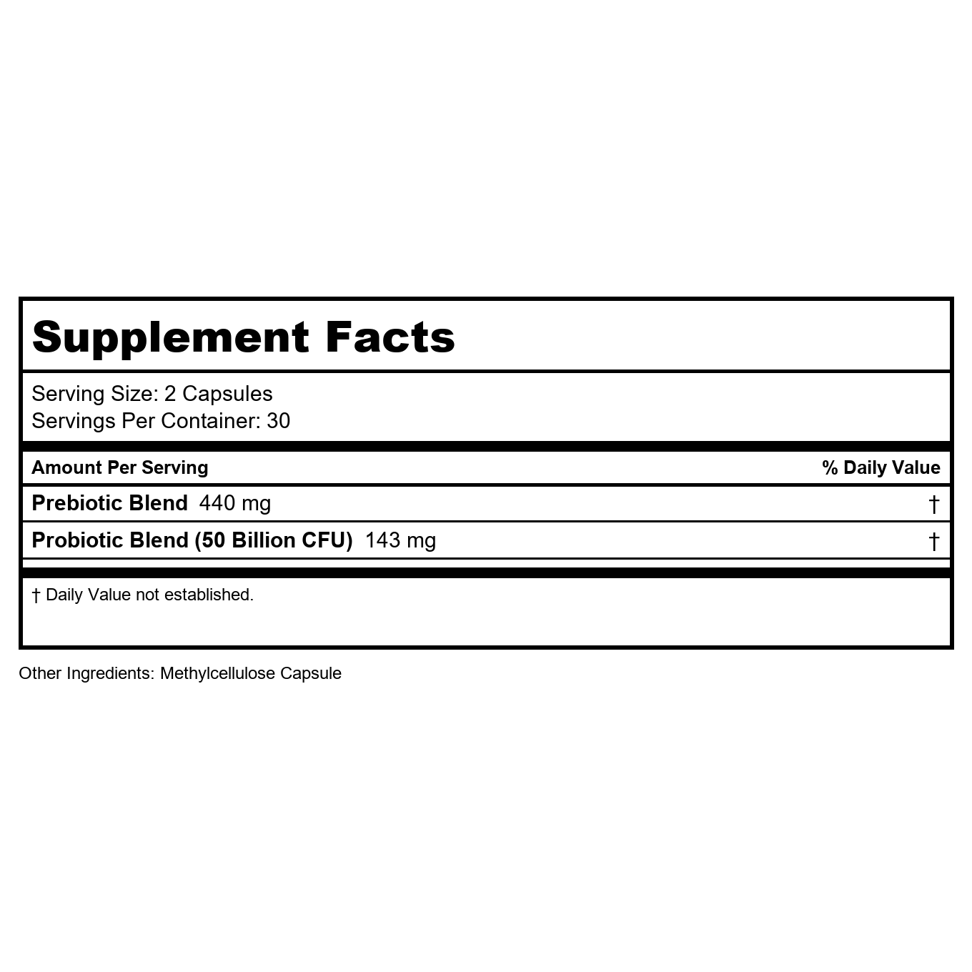 Codeage - Amen SBO Probiotique avec Prébiotiques - 60 Gélule(s) Végétale(s)