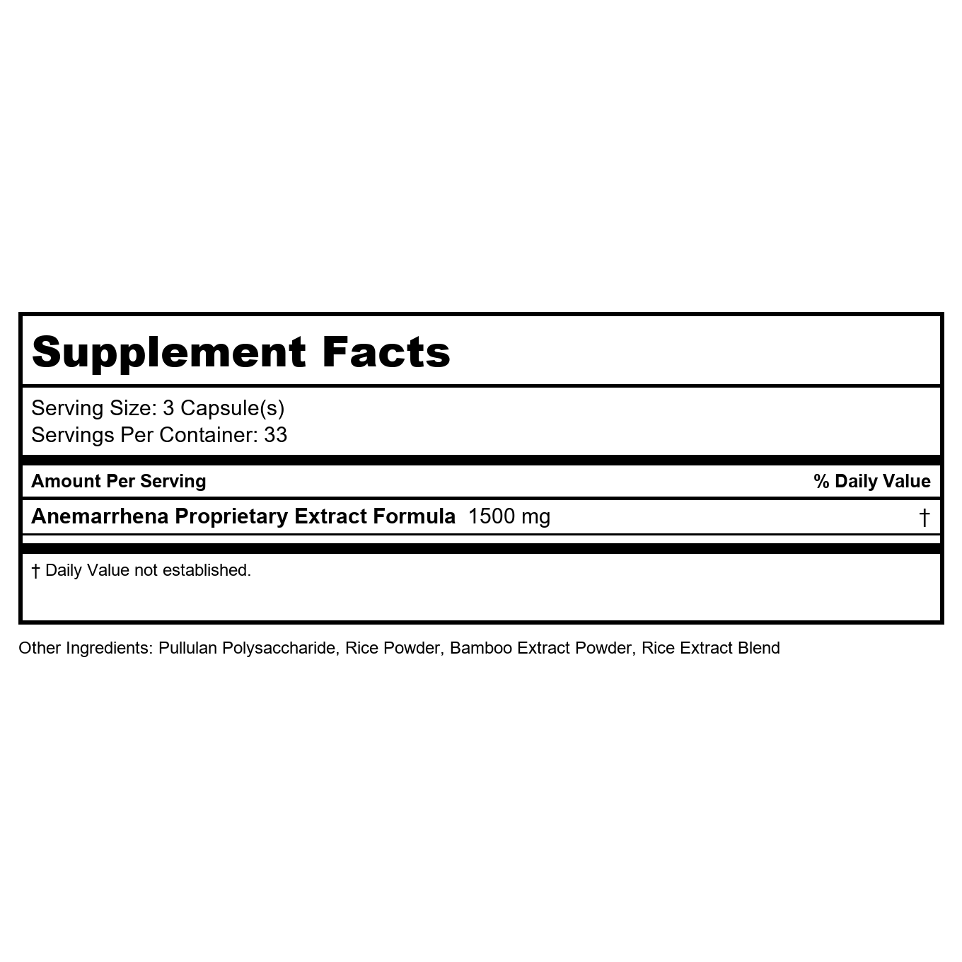 Dragon Herbs - He Shou Wu 500 mg. - 100 gélules végétariennes