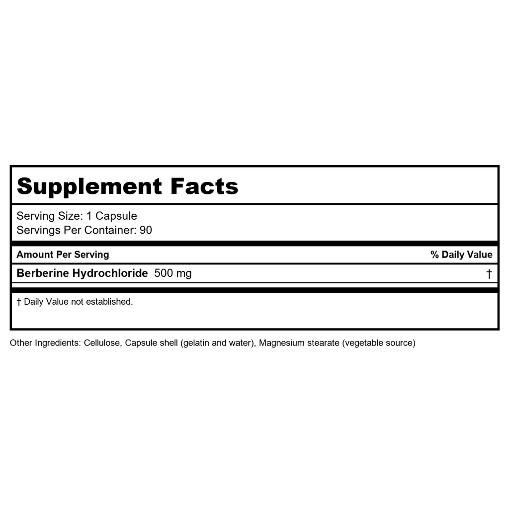 Biotics Research Berberine HCL 90 Gélules