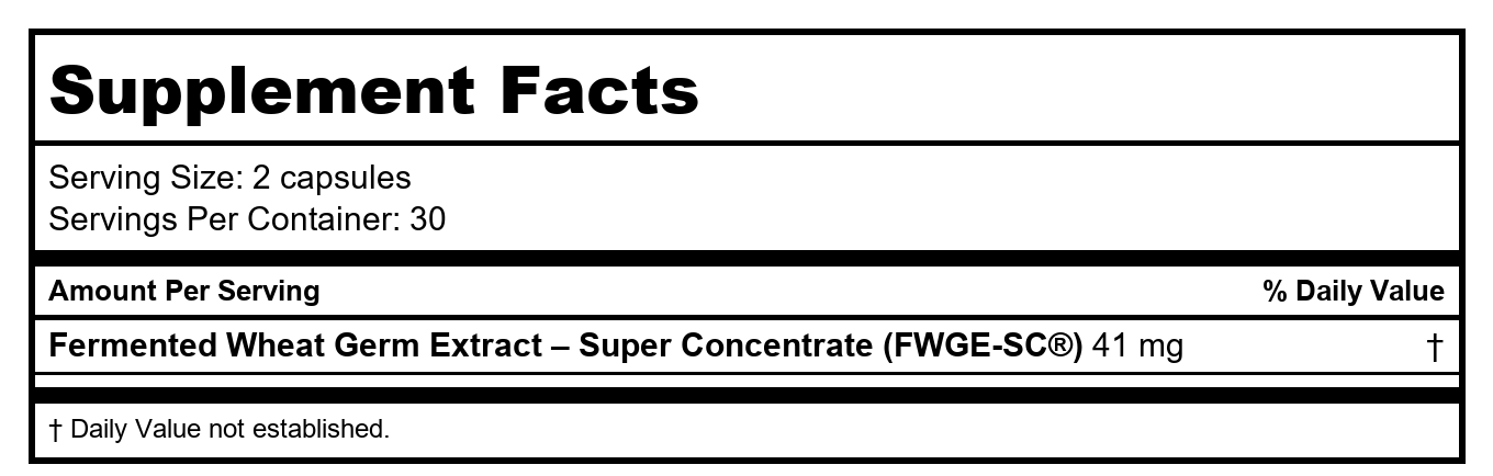 American BioSciences - Metatrol, extrait de germe de blé fermenté - 60 gélules végétales - Lot de 2