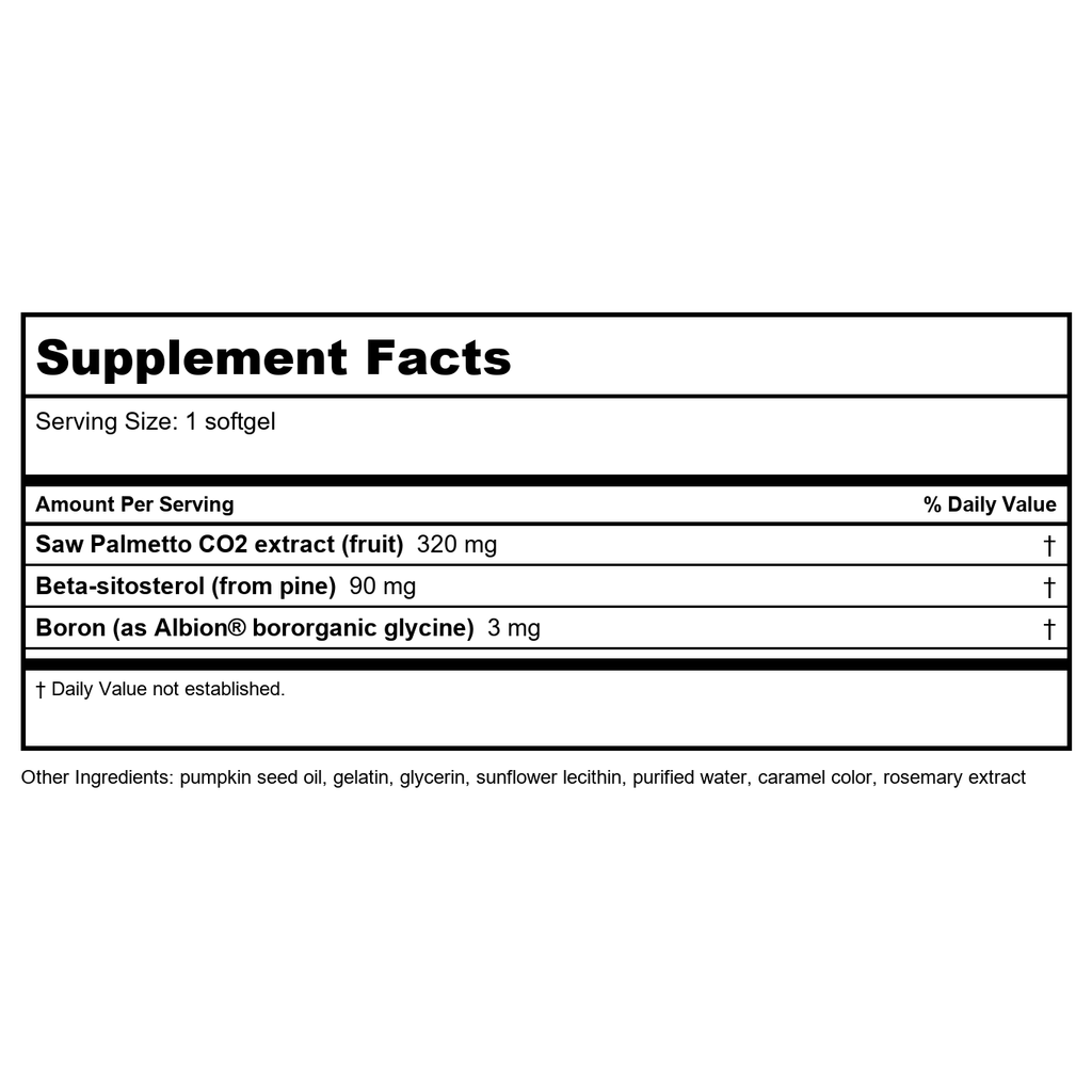 Life Extension PalmettoGuard Palmetto de Floride et bêta-sitostérol 30 capsules molles