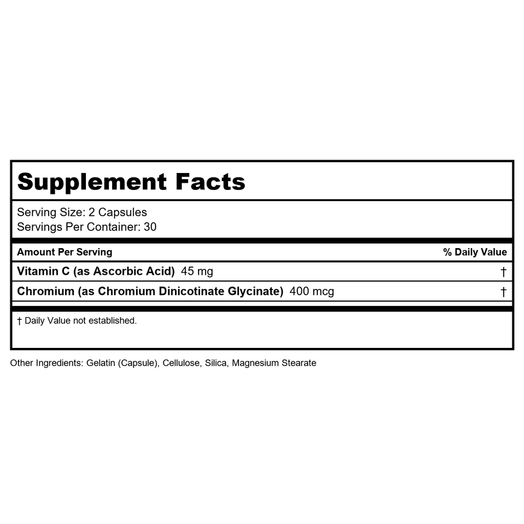 Performix - SST Control Formule de contrôle de l'appétit sans stimulant - 60 gélules