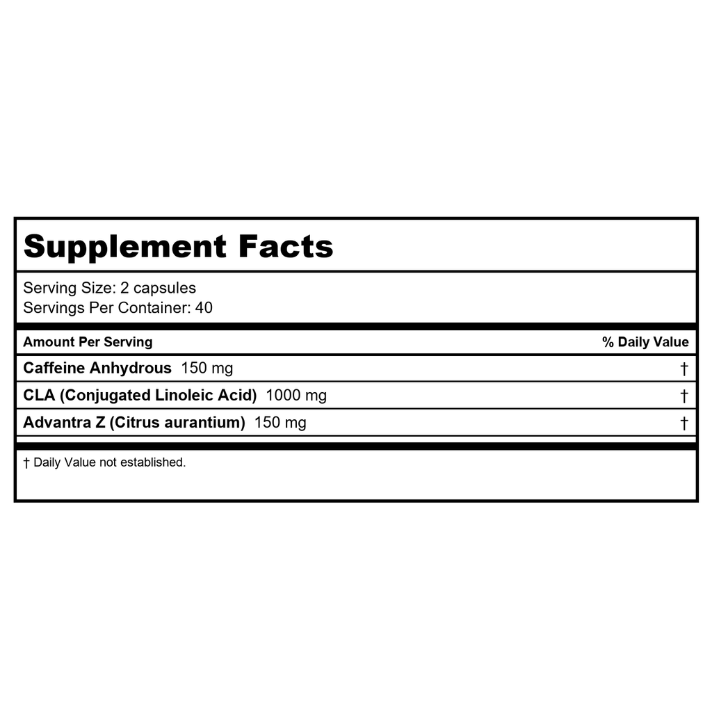 Performix - SST Cuts Super Suspension Thermogénique + Formule CLA - 80 Capsules