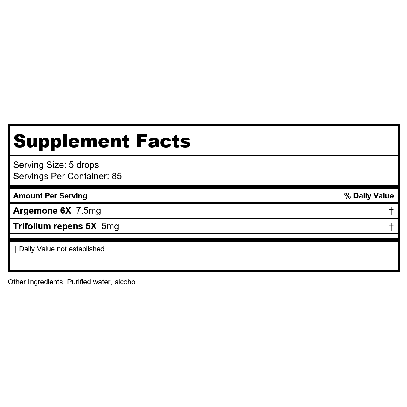 Allergena Soulagement Allergies Zone 1 2 oz