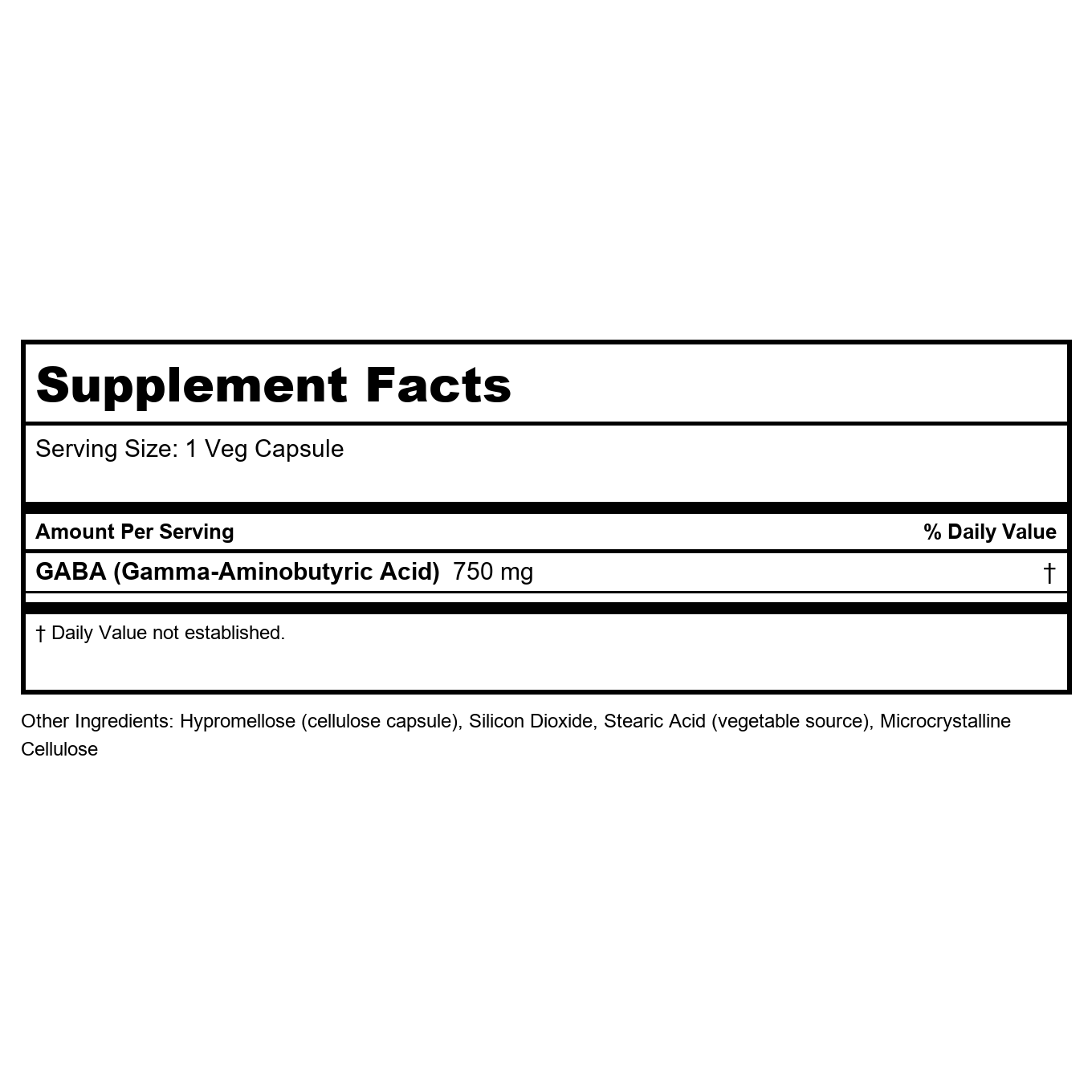 Maintenant Calme et Concentré avec Zembrin et GABA 60 Vegicaps - 2396