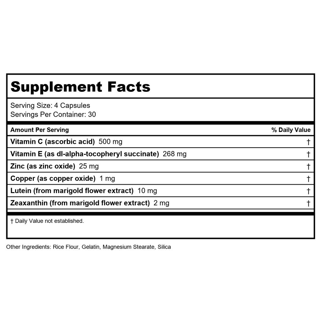 Doctor's Advantage - Macular Shield AREDS 2 - 120 Gélules
