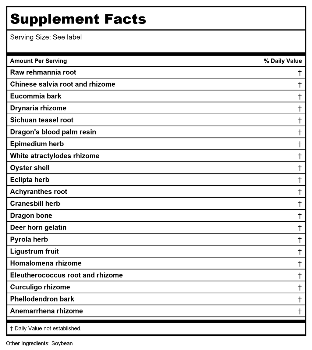 Kan Herbs Sages Solutions Moelle importante 60 comprimés