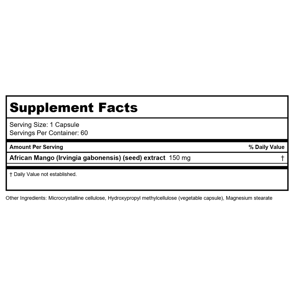 NuMedica African Mago 60 Capsules