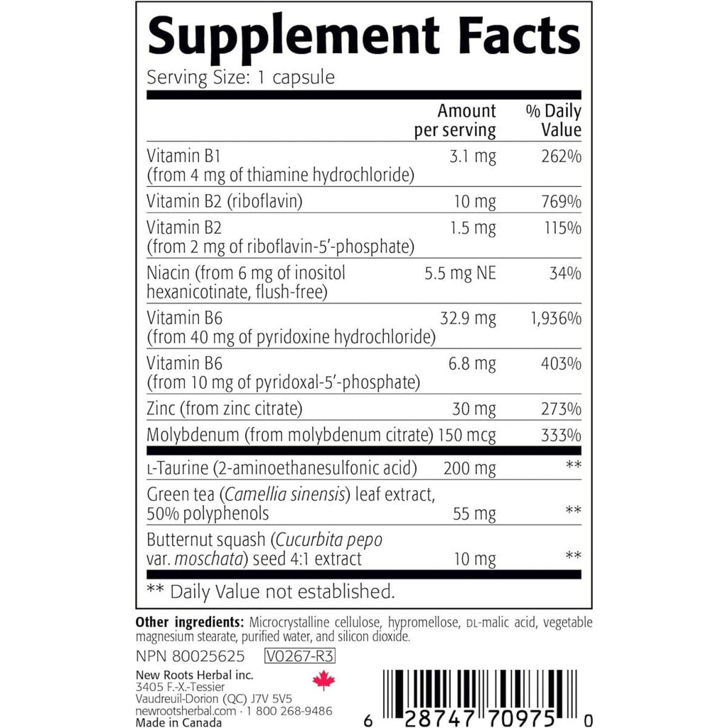 New Roots Herbal Ultra Zinc 30 mg 90 gélules