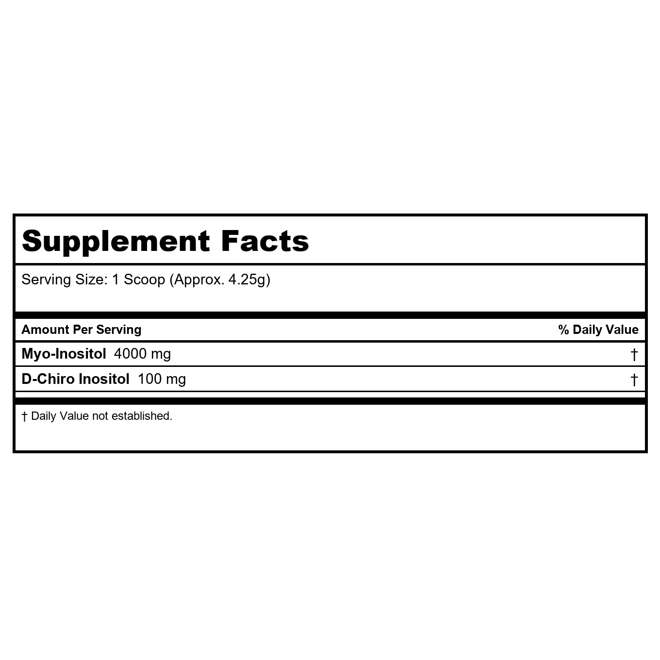 Vitanica Optinositol 4,4 onces