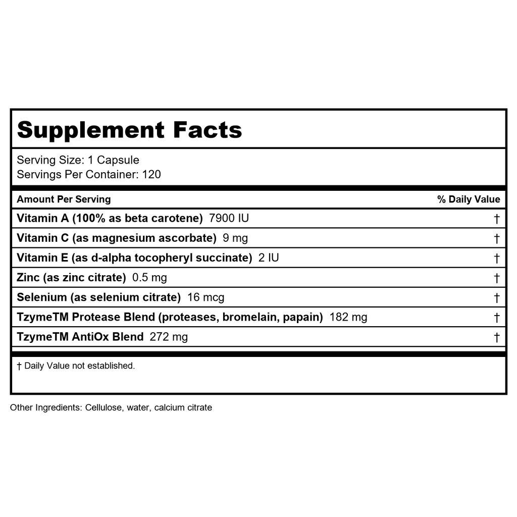 Transformation Enzymes Protease IFC 120 gélules