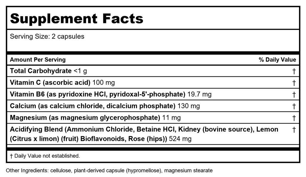 Nature's Way Enzymatic Therapy Acid-A-Cal 100 gélules - Lot de 2