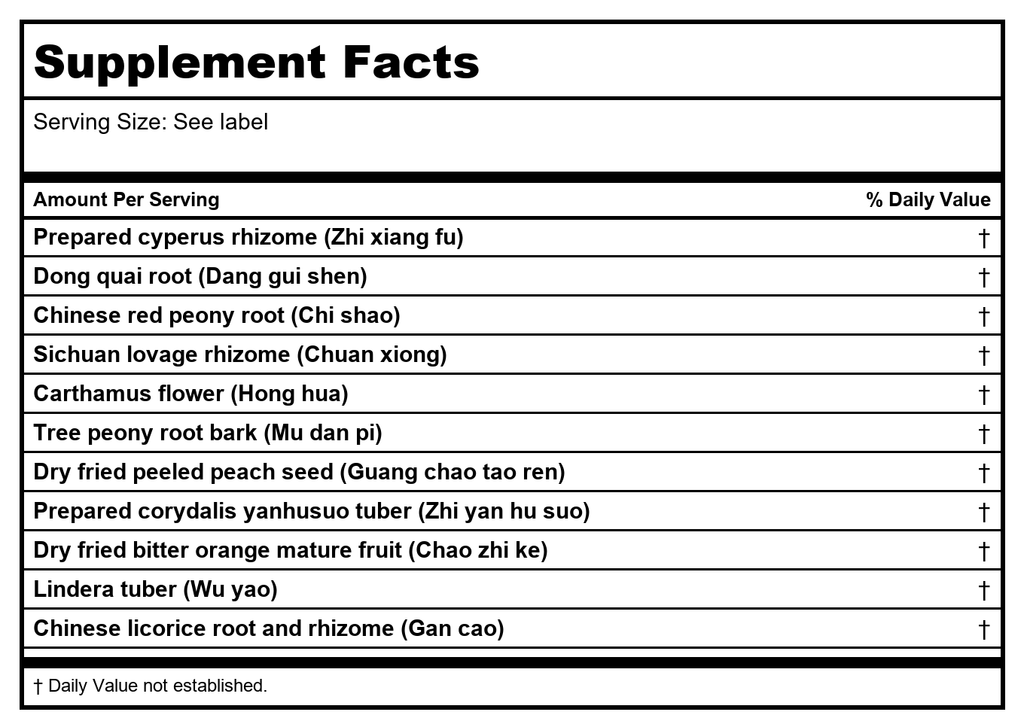 Kan Herb Essential Dispel Stasis in the Middle Palace 120 Comprimés