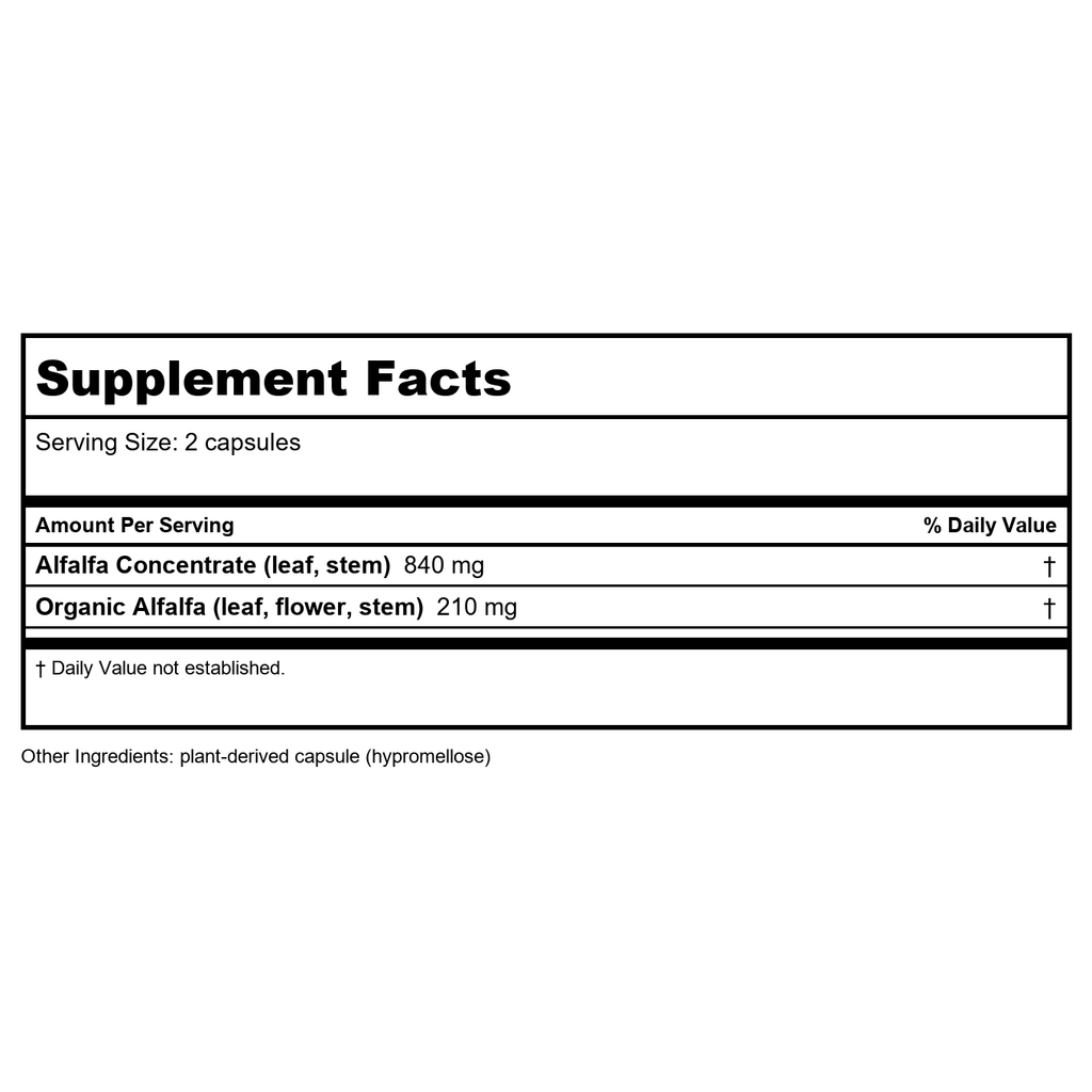 Nature's Way Alfa-Max 100 Vcaps - Lot de 6
