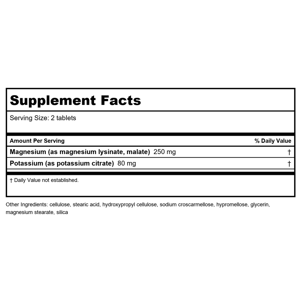 Nature's Way Complexe Magnésium Potassium de Krebs 120 comprimés - Lot de 3